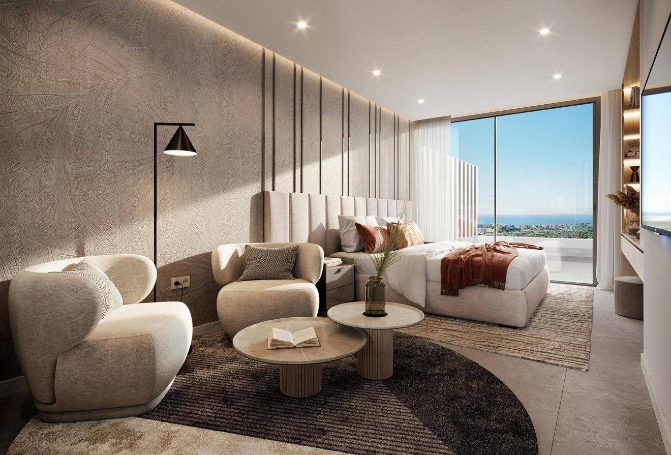 New Build - Apartment / flat -
Casares - Alcazaba Lagoon