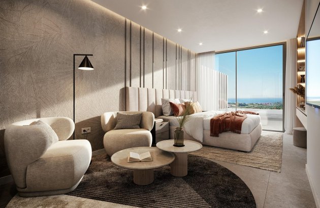 New Build - Apartment / flat -
Casares - Alcazaba Lagoon