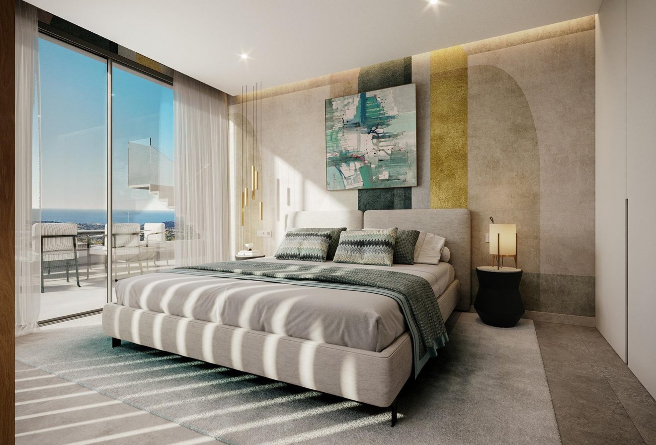 New Build - Apartment / flat -
Casares - Alcazaba Lagoon
