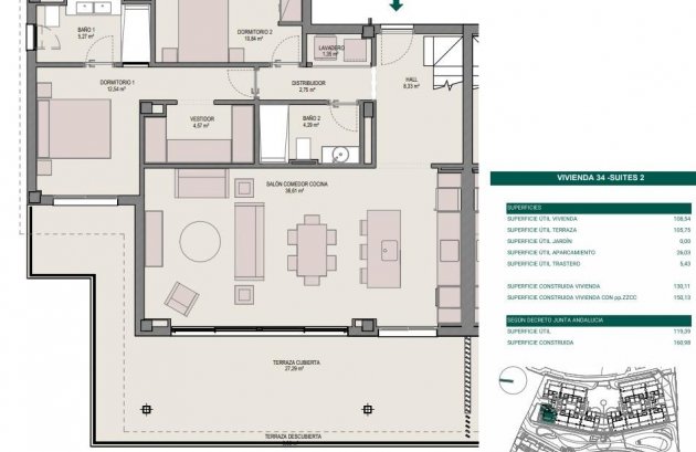 Nieuwbouw  - Penthouse -
Estepona - Cancelada