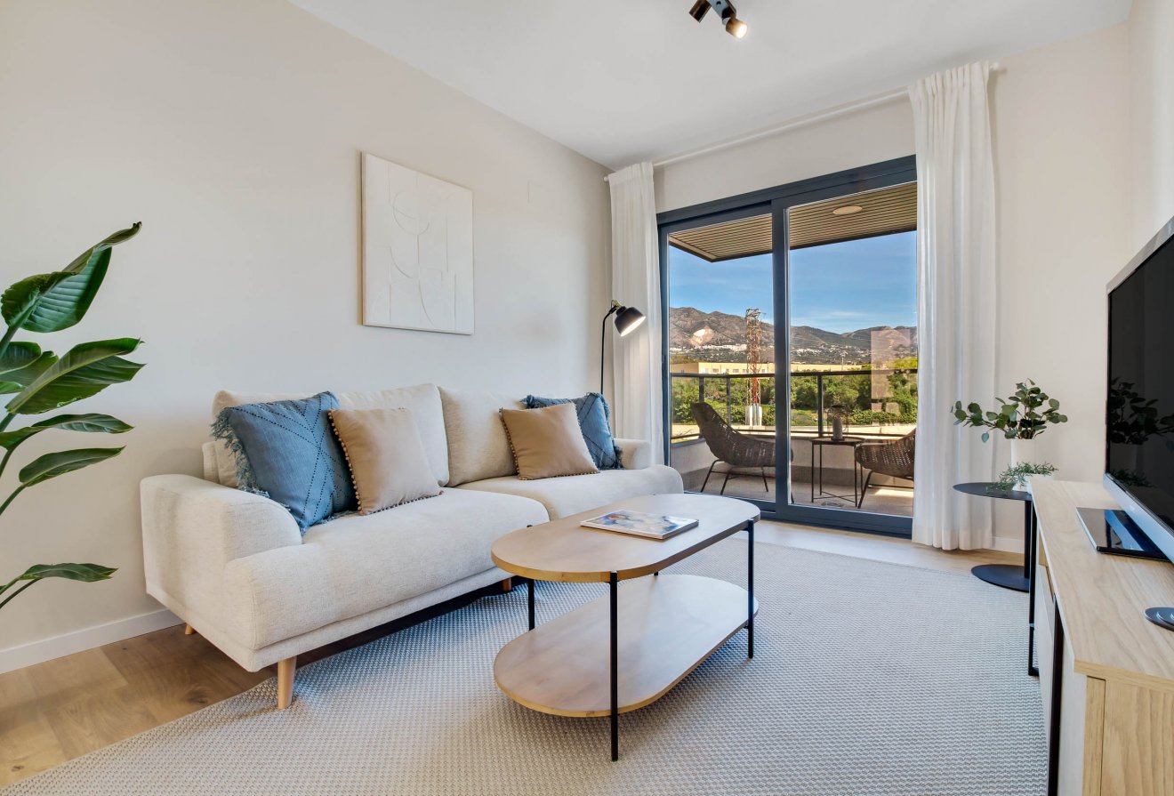 New Build - Apartment / flat -
Las Lagunas de Mijas