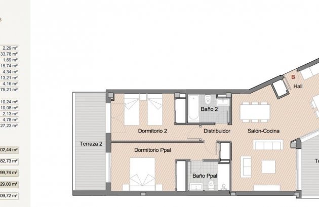 Nieuwbouw  - Appartement -
Estepona - Polideportivo