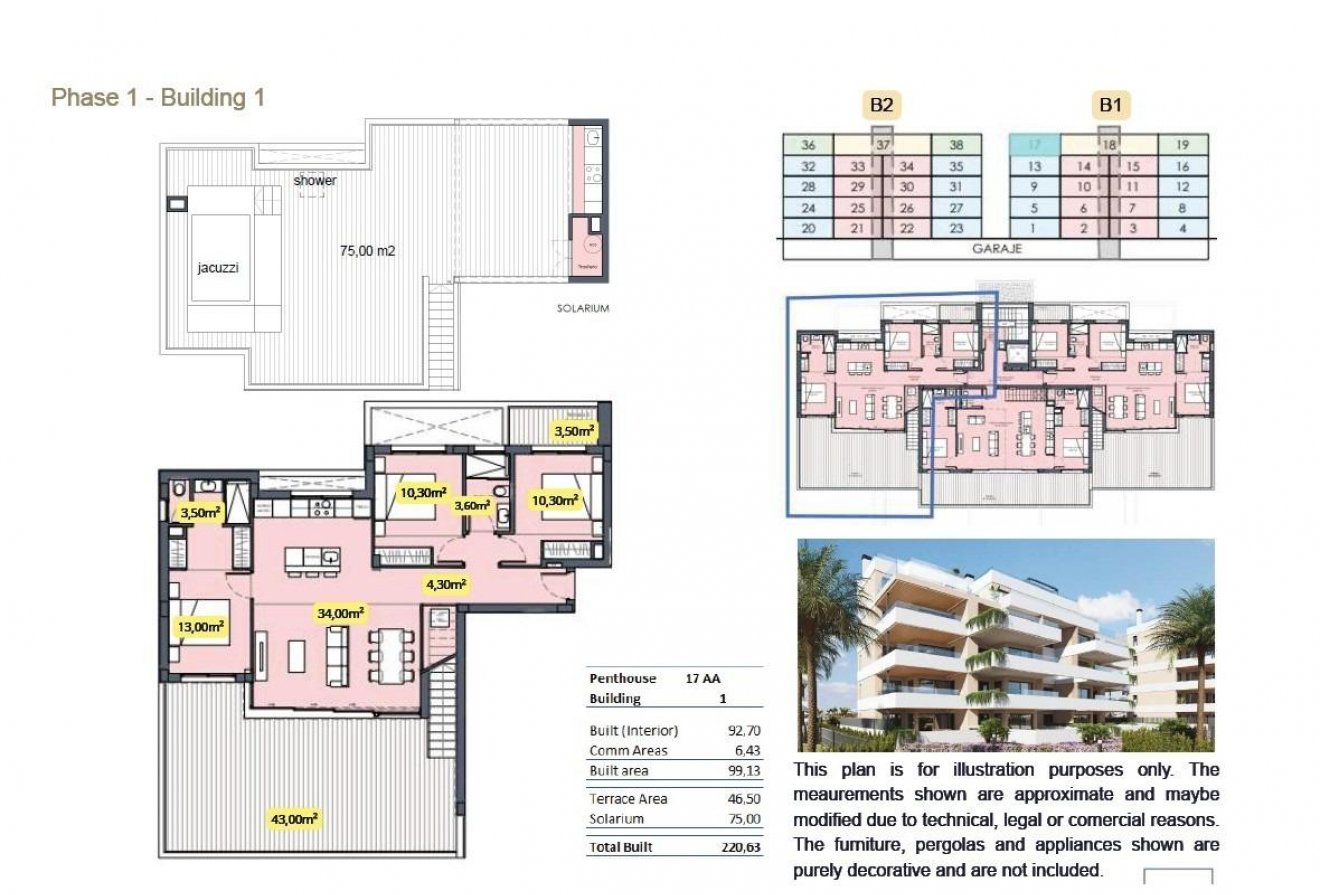 New Build - Penthouse -
Torre Pacheco - Santa Rosalia Lake And Life Resort