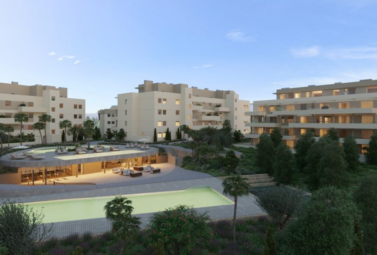 New Build - Apartment / flat -
Las Lagunas de Mijas