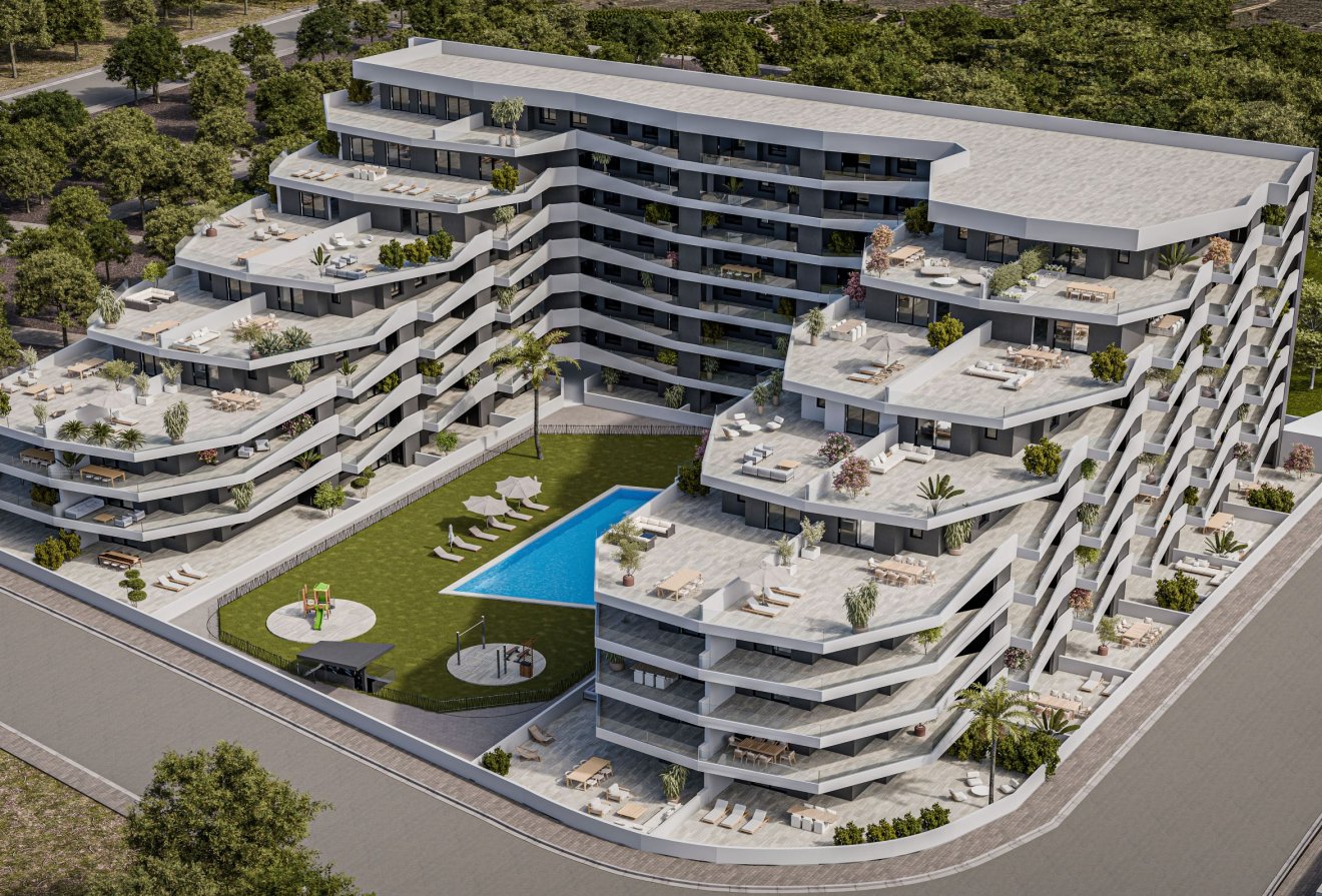 Nieuwbouw  - Appartement -
San Miguel de Salinas
