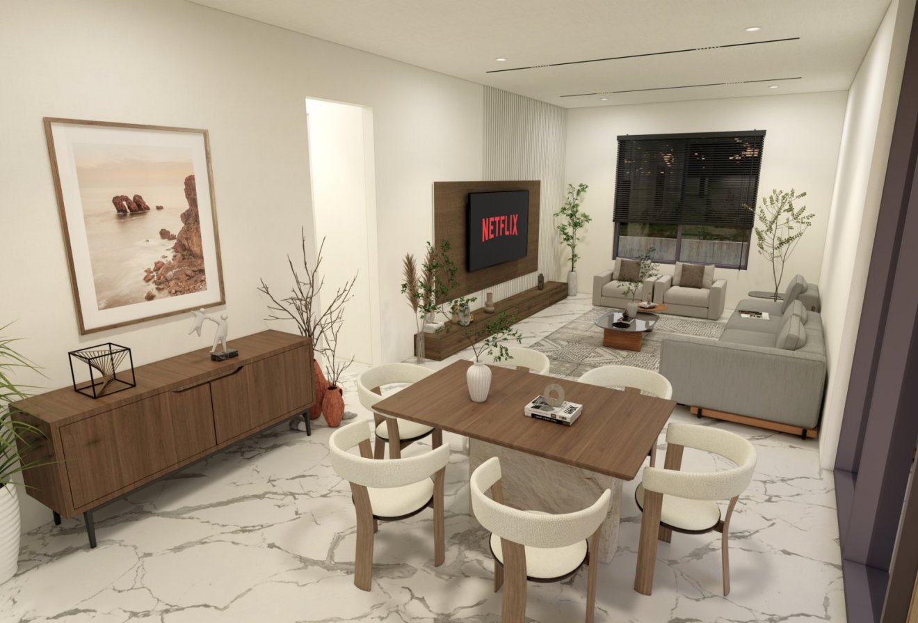 Nieuwbouw  - Geschakelde woning -
Fuente Alamo