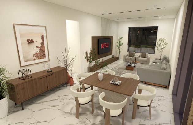 Nieuwbouw  - Geschakelde woning -
Fuente Alamo