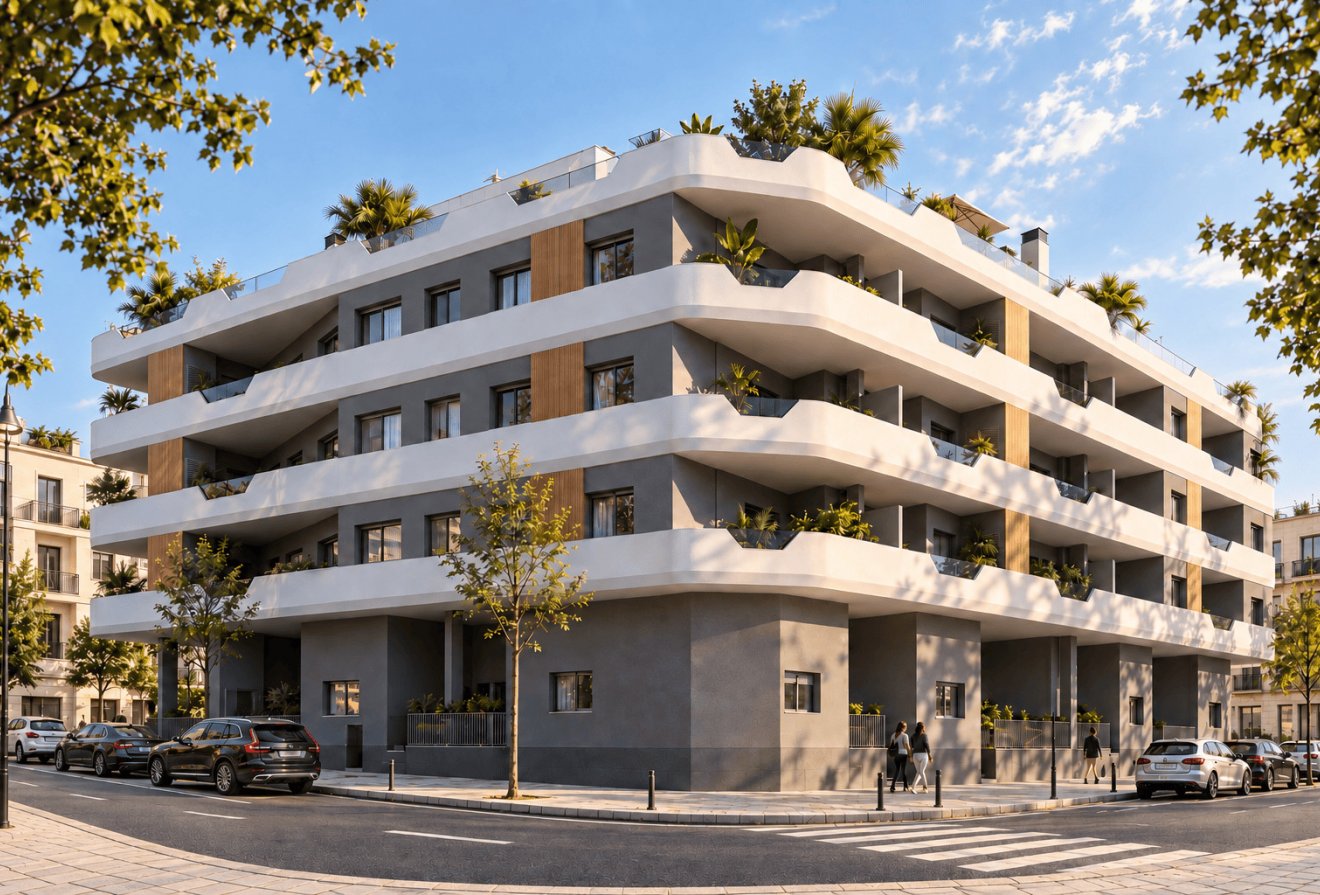 New Build - Apartment / flat -
Santa Pola