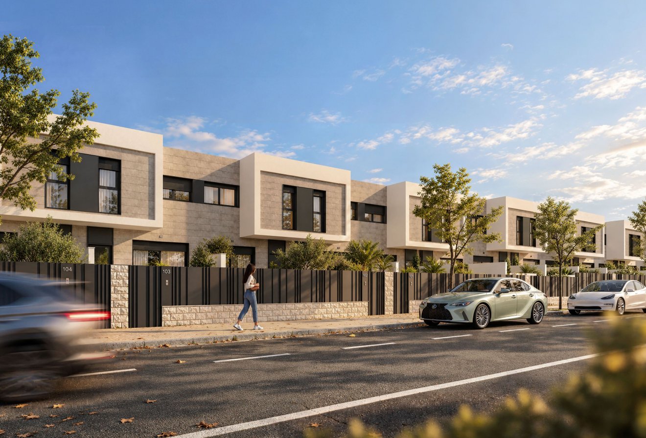 Nieuwbouw  - Geschakelde woning -
Mutxamel