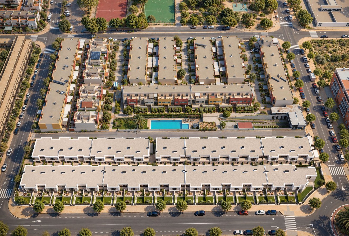 Nieuwbouw  - Geschakelde woning -
Mutxamel
