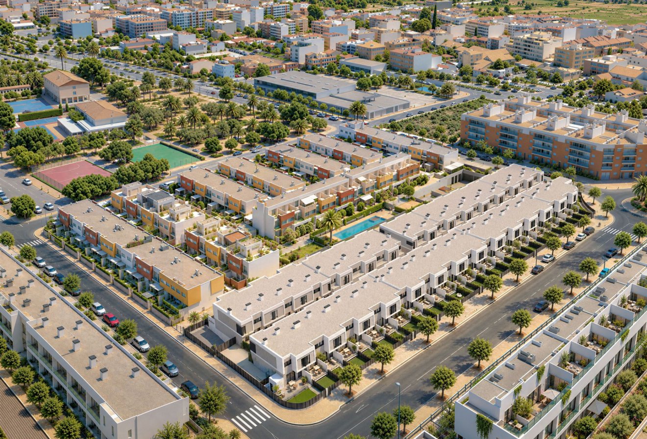 Nieuwbouw  - Geschakelde woning -
Mutxamel