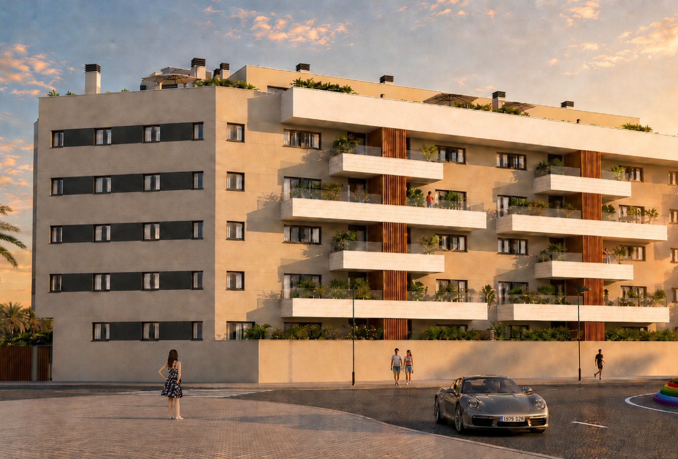 Nieuwbouw  - Appartement -
Las Lagunas de Mijas